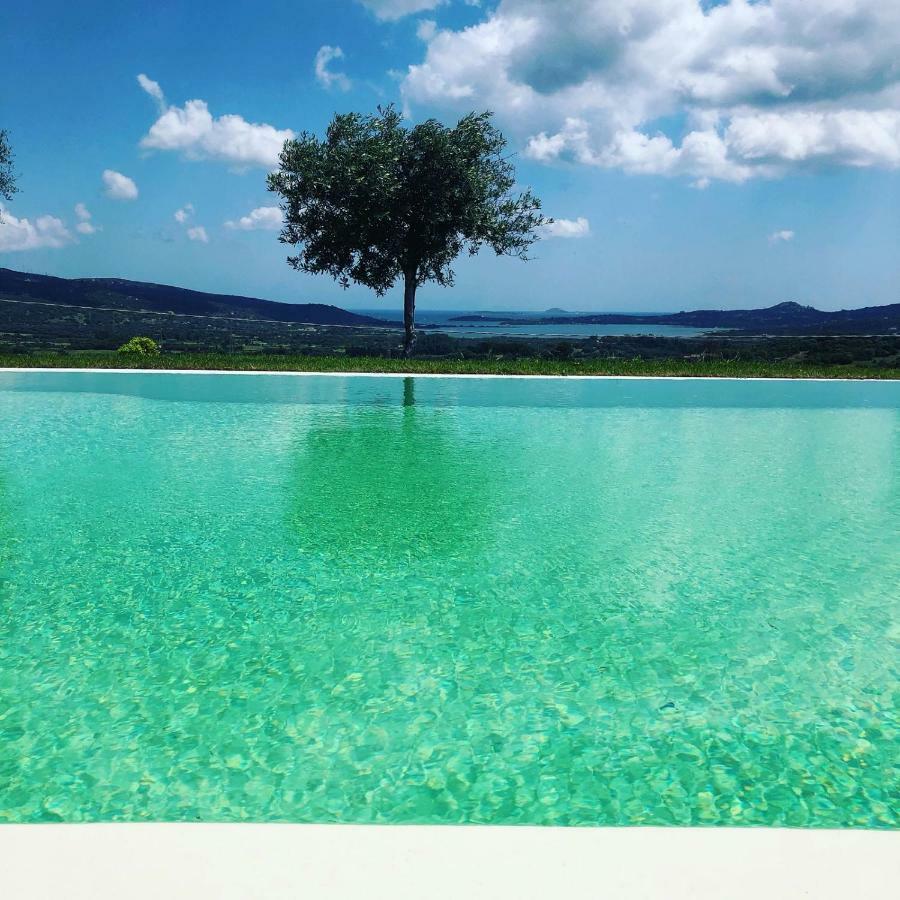 Villa Alba Esclusiva Villa Con Piscina A Sfioro E Vista Mozzafiato Sul Mare คุญญานา ภายนอก รูปภาพ