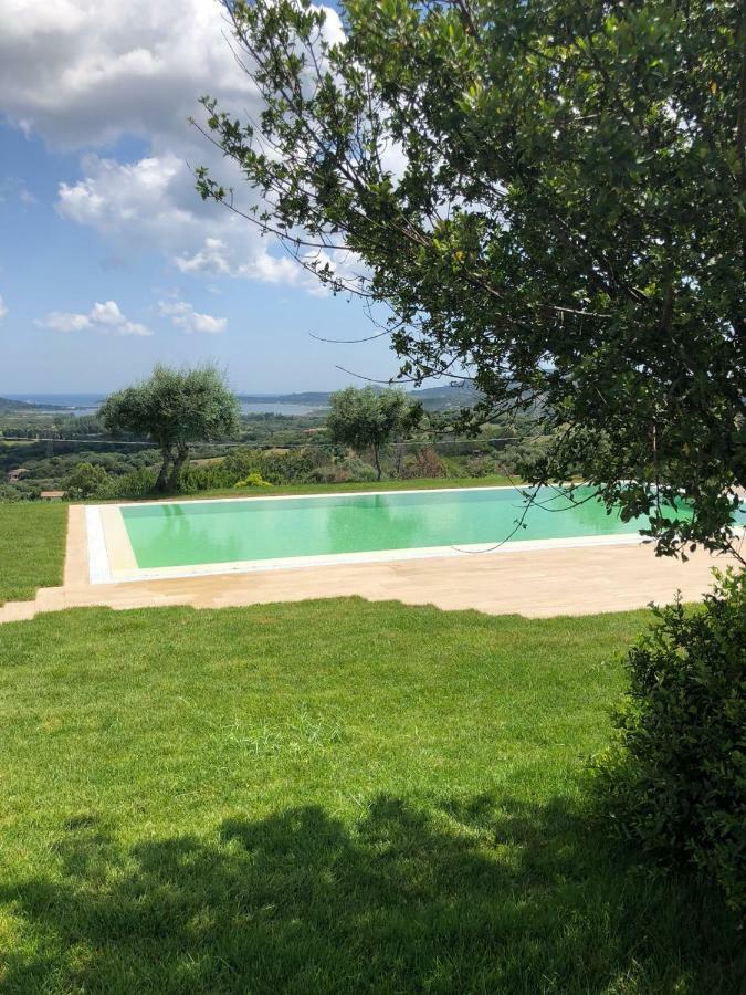 Villa Alba Esclusiva Villa Con Piscina A Sfioro E Vista Mozzafiato Sul Mare คุญญานา ภายนอก รูปภาพ